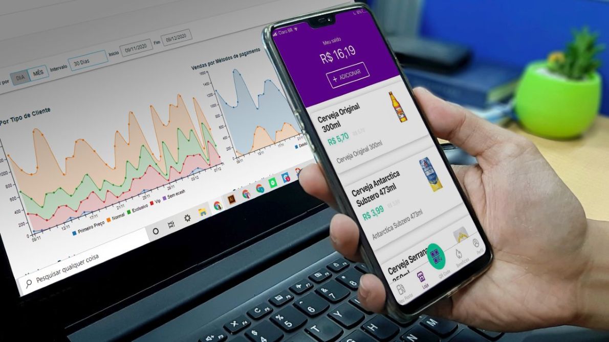 Demonstração do aplicativo