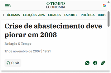 Crise de abastecimento 2007